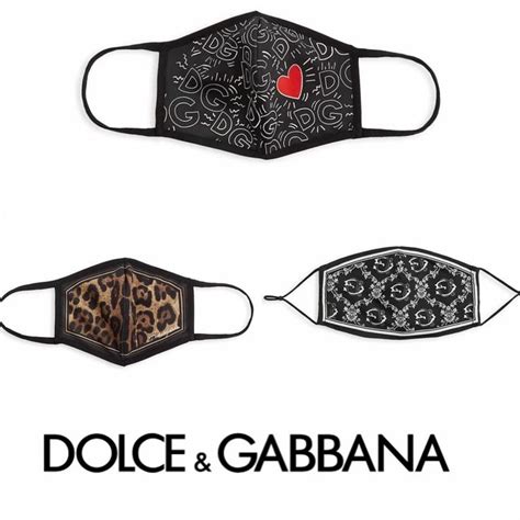 dolce gabbana schutzmaske|Dolce & Gabbana Face Masks .